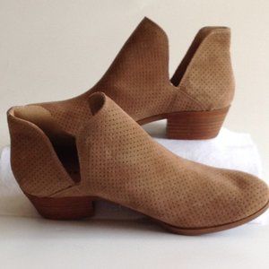 Lucky Brand Booties Tan, 8.5